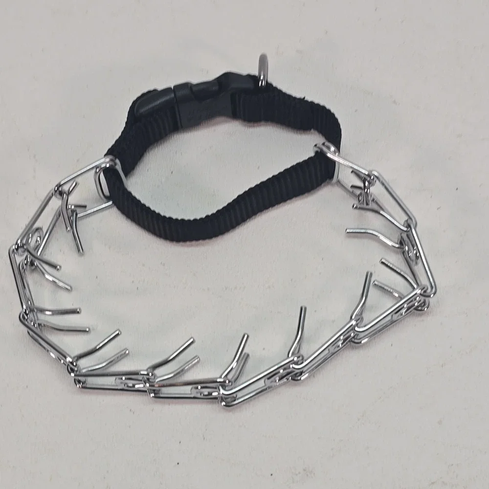 Coastal Titan Easy-On Dog Prong Training Collar with Buckle 14